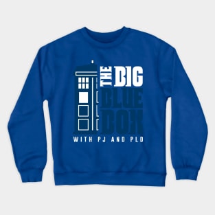 Big Blue Box Transparent Crewneck Sweatshirt